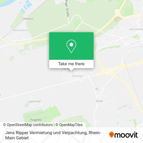 Карта Jens Ripper Vermietung und Verpachtung