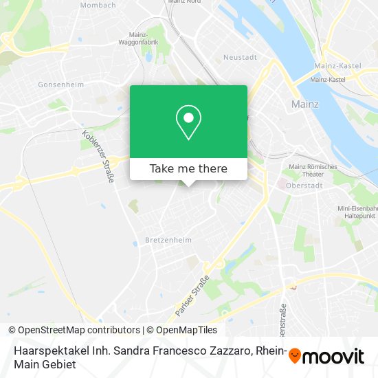 Haarspektakel Inh. Sandra Francesco Zazzaro map