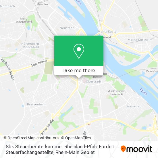 Sbk Steuerberaterkammer Rheinland-Pfalz Fördert Steuerfachangestellte map