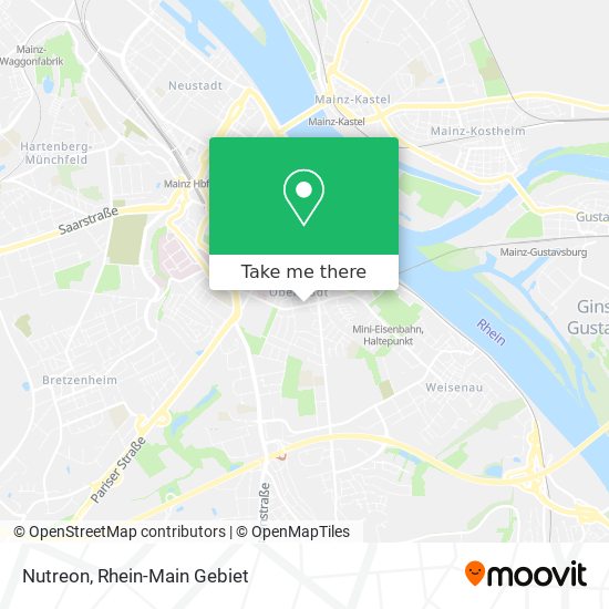 Nutreon map