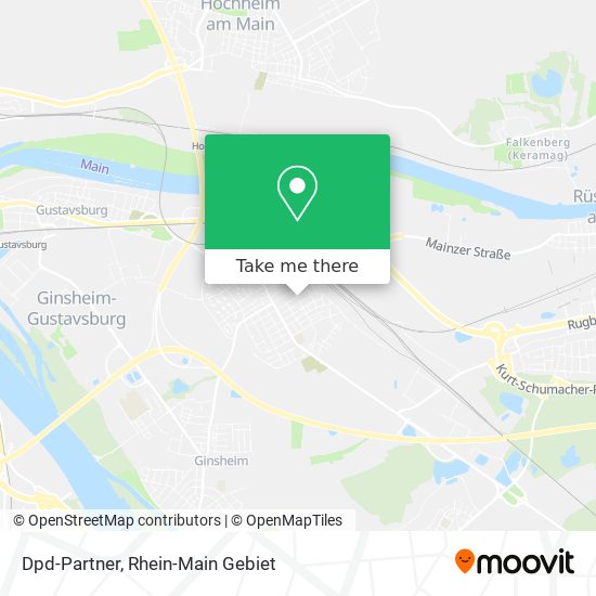 Dpd-Partner map