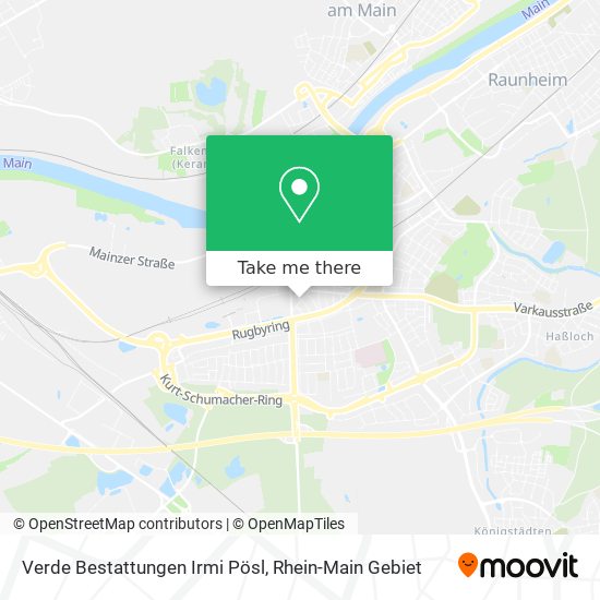 Verde Bestattungen Irmi Pösl map