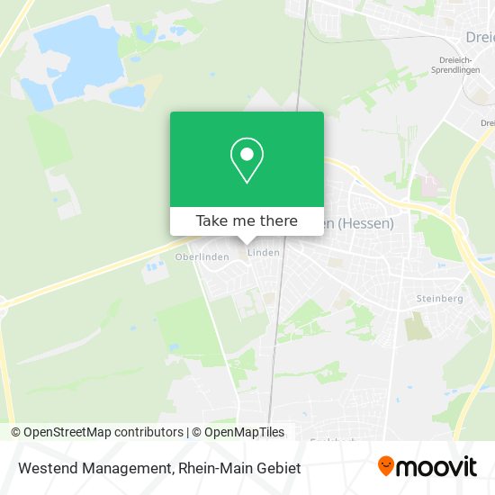 Westend Management map