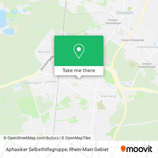 Aphasiker Selbsthilfegruppe map