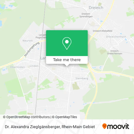 Карта Dr. Alexandra Zieglgänsberger