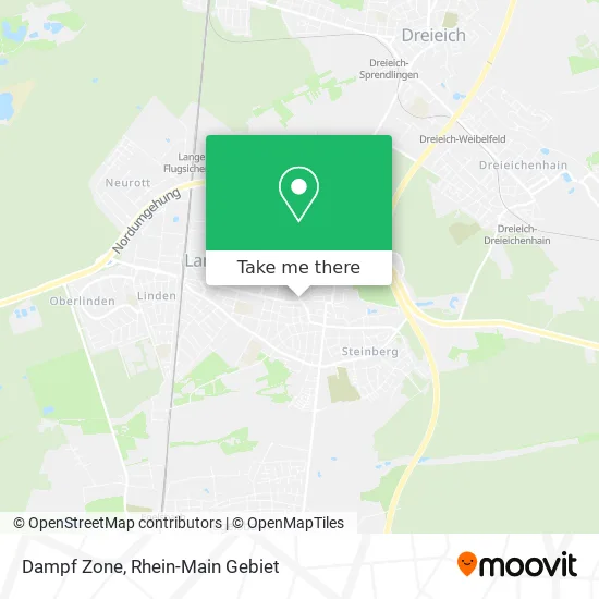 Карта Dampf Zone