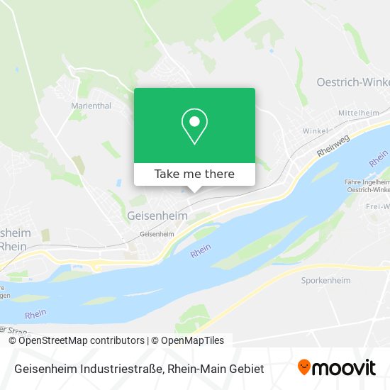 Geisenheim Industriestraße map