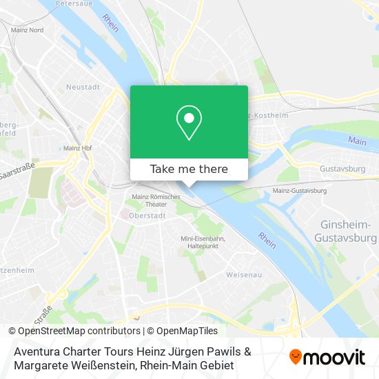 Aventura Charter Tours Heinz Jürgen Pawils & Margarete Weißenstein map