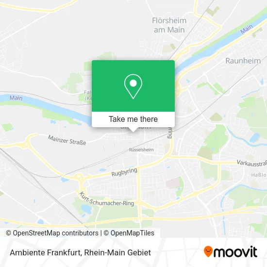 Карта Ambiente Frankfurt