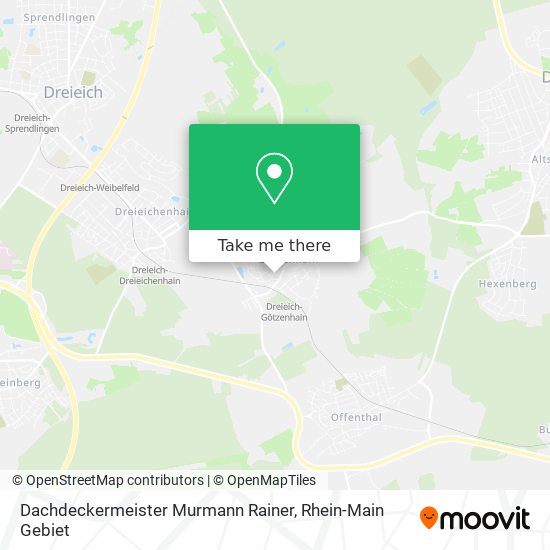 Карта Dachdeckermeister Murmann Rainer
