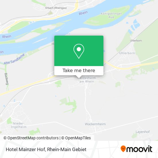 Hotel Mainzer Hof map