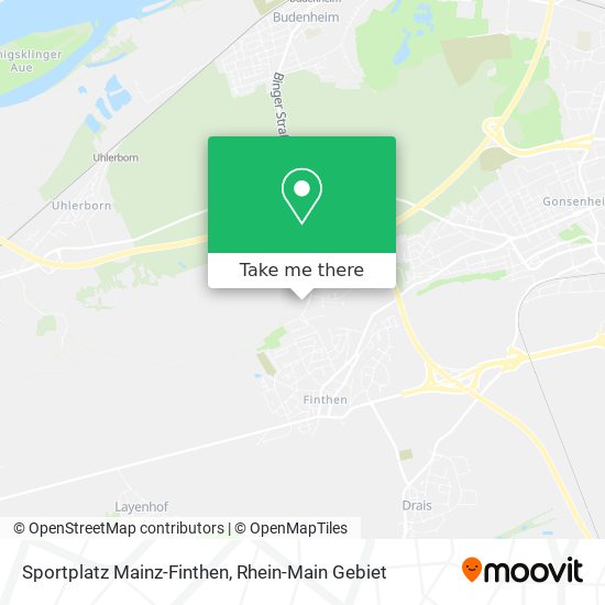 Sportplatz Mainz-Finthen map
