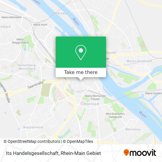 Its Handelsgesellschaft map