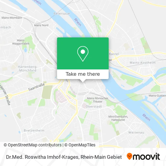 Карта Dr.Med. Roswitha Imhof-Krages