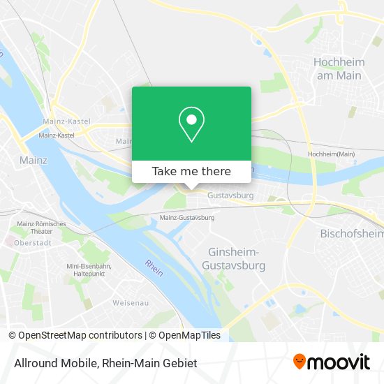 Allround Mobile map