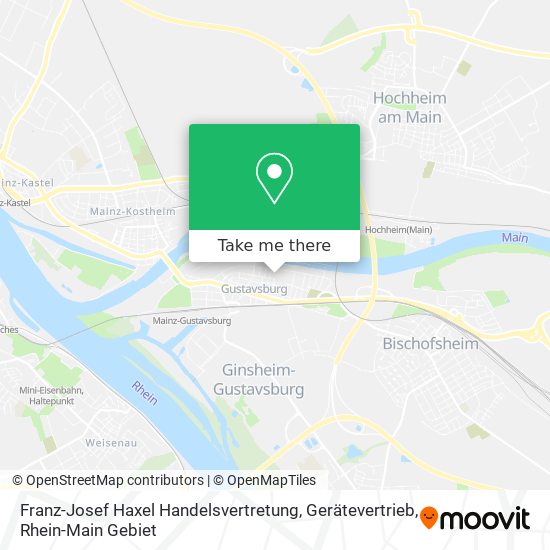 Franz-Josef Haxel Handelsvertretung, Gerätevertrieb map