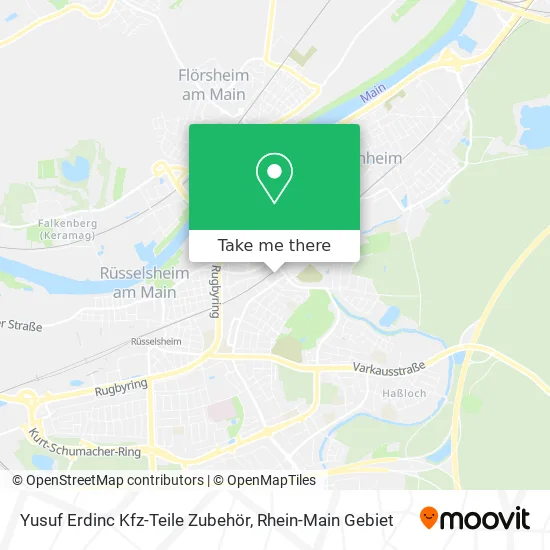 Карта Yusuf Erdinc Kfz-Teile Zubehör