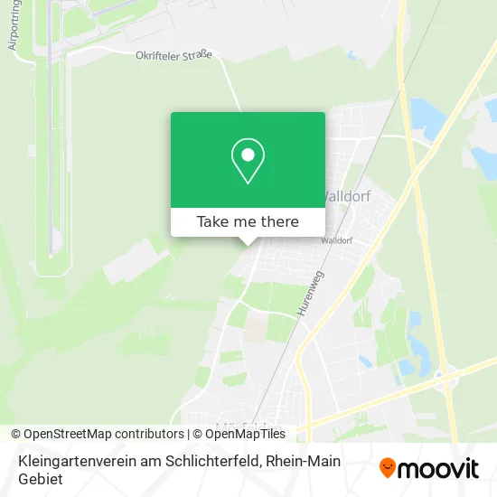 Карта Kleingartenverein am Schlichterfeld