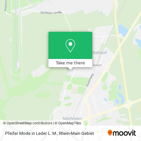 Pfeifer Mode in Leder L. M. map