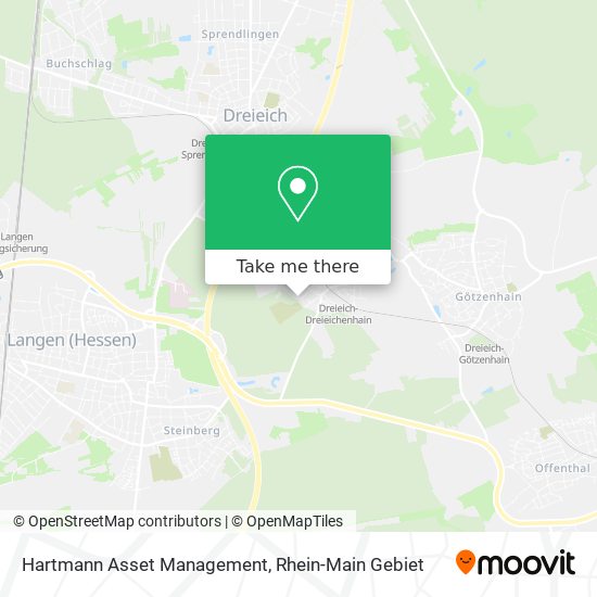 Hartmann Asset Management map