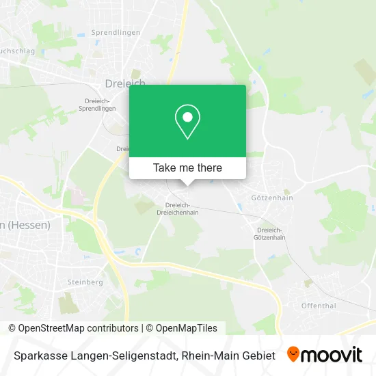 Карта Sparkasse Langen-Seligenstadt
