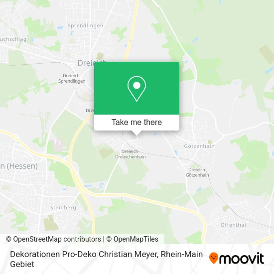 Карта Dekorationen Pro-Deko Christian Meyer