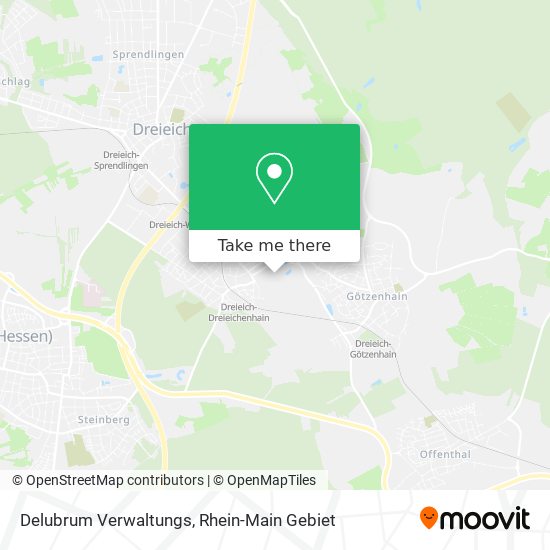 Delubrum Verwaltungs map