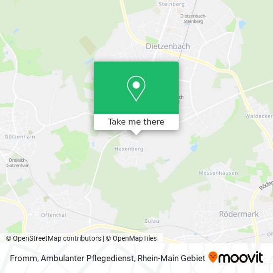 Fromm, Ambulanter Pflegedienst map