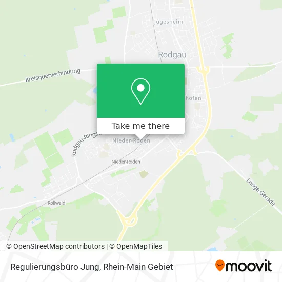 Карта Regulierungsbüro Jung