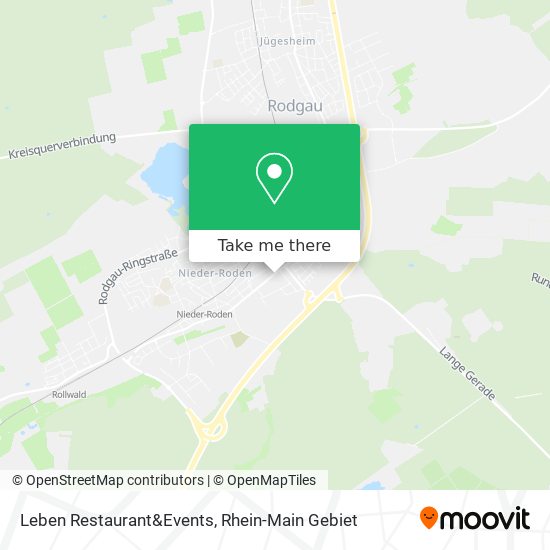 Карта Leben Restaurant&Events