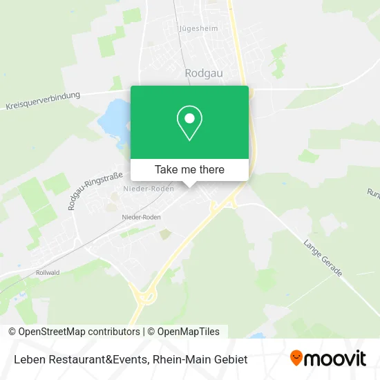 Карта Leben Restaurant&Events