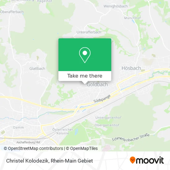 Карта Christel Kolodezik