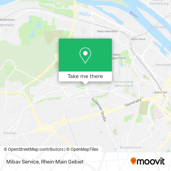 Карта Mibav Service