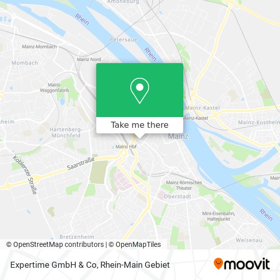 Expertime GmbH & Co map