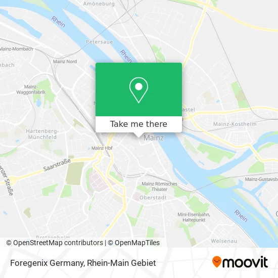 Карта Foregenix Germany