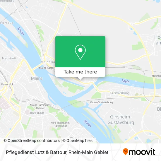 Карта Pflegedienst Lutz & Battour