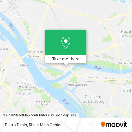 Карта Pietro Desio