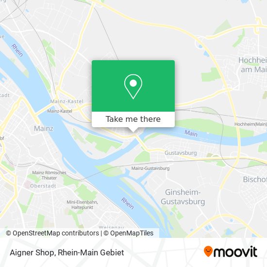 Aigner Shop map