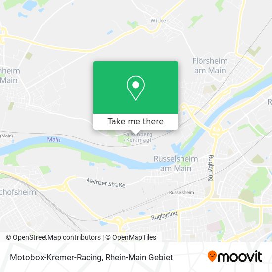 Motobox-Kremer-Racing map