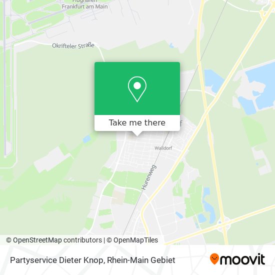 Partyservice Dieter Knop map