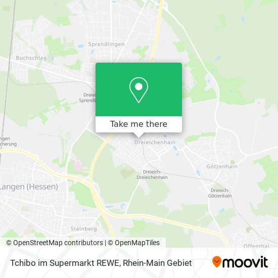 Tchibo im Supermarkt REWE map