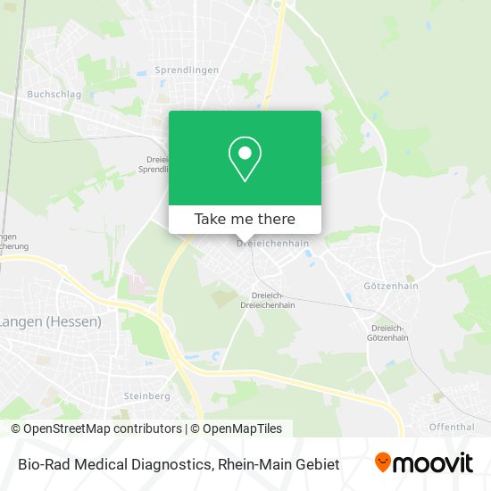 Bio-Rad Medical Diagnostics map