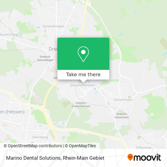 Marino Dental Solutions map