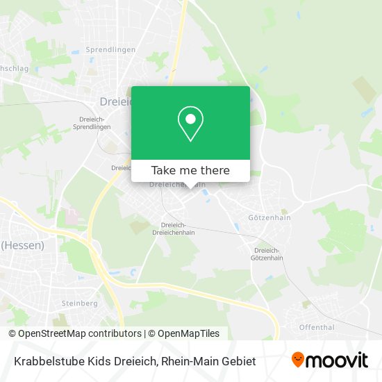 Карта Krabbelstube Kids Dreieich