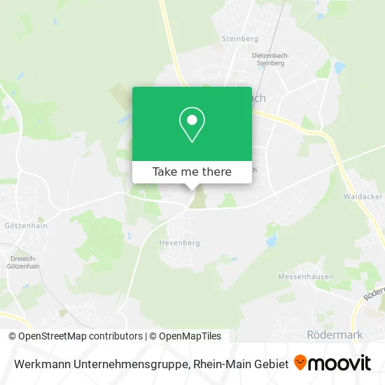 Карта Werkmann Unternehmensgruppe