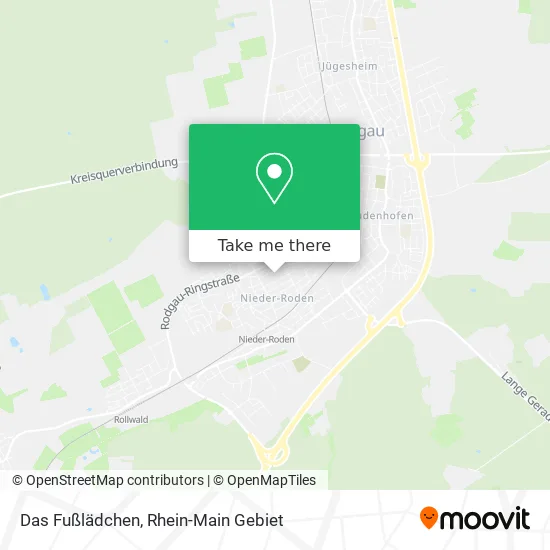 Карта Das Fußlädchen