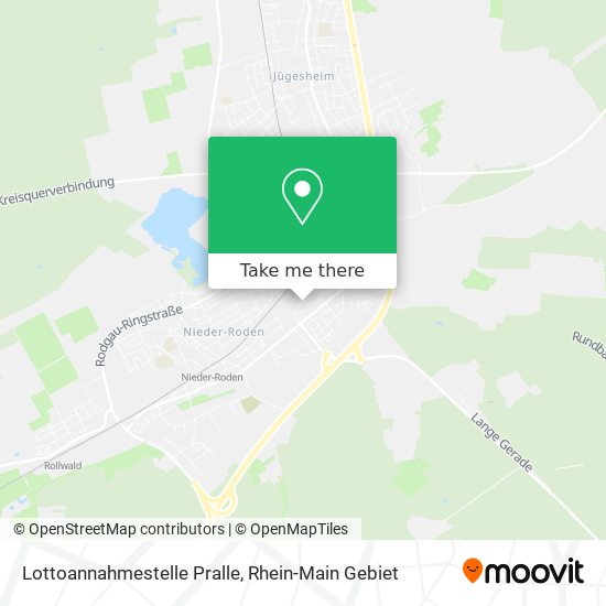 Lottoannahmestelle Pralle map