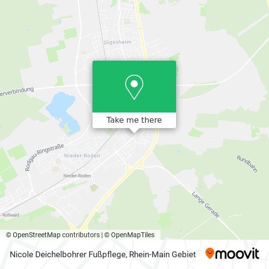 Nicole Deichelbohrer Fußpflege map