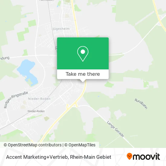 Карта Accent Marketing+Vertrieb