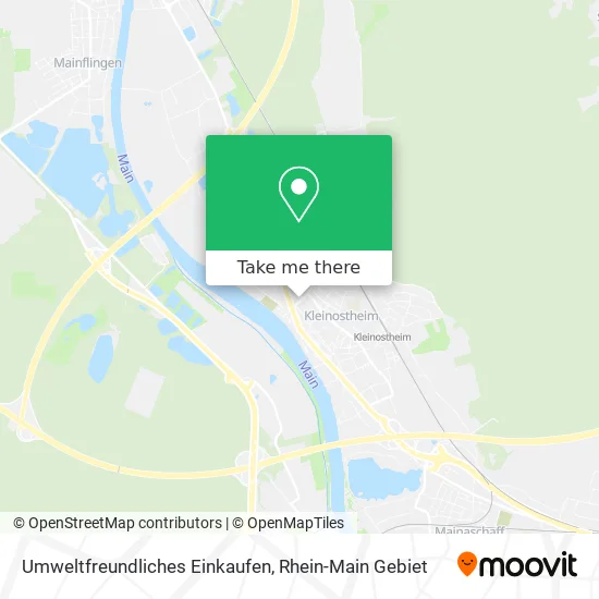 Карта Umweltfreundliches Einkaufen